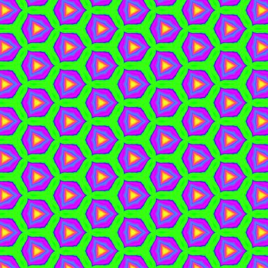 abstract colorful background with blurred symmetrical pattern