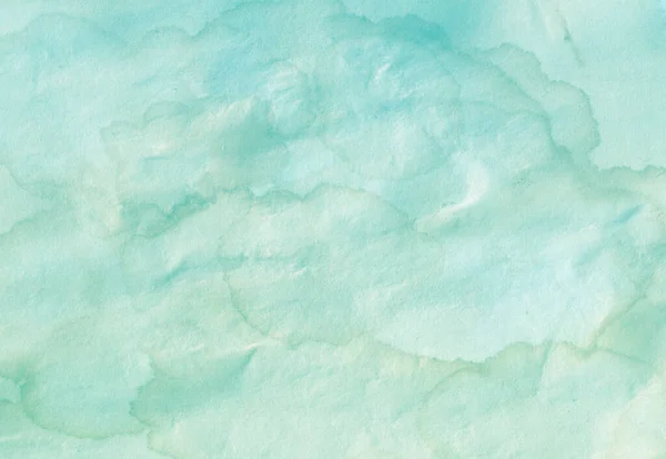 Abstract Blue Watercolor Background Texture — Fotografia de Stock