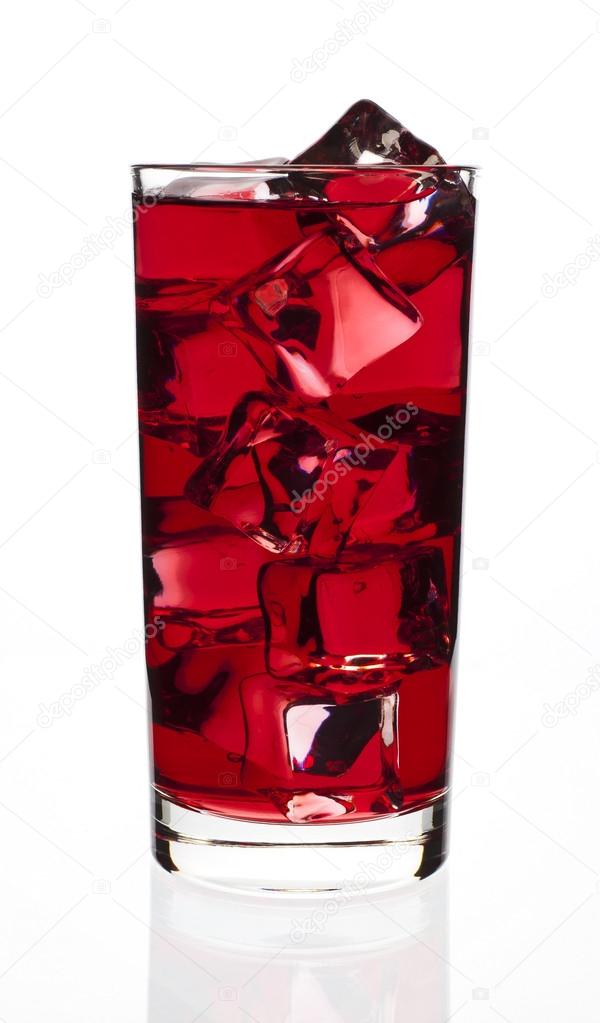Pomegranate juice with vodka