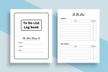 Görev seyir defteri yapmak için. Görev planlayıcısı defteri. Liste kayıt defteri için KDP iç dizini. Görev listesi çizgisi sanat vektörü. Günlük izleyici kayıt defteri. KDP iç dizüstü bilgisayarı yapmak için. Kayıt defteri ve Görev izleyicisi yapmak için.