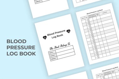 Tansiyon defteri KDP 'nin iç kısmı. Tansiyon defteri ve nabız takip cihazı. KDP dahili kayıt defteri. KDP iç tansiyon defteri. Nabız takip günlüğü. Kan basıncı günlüğü.