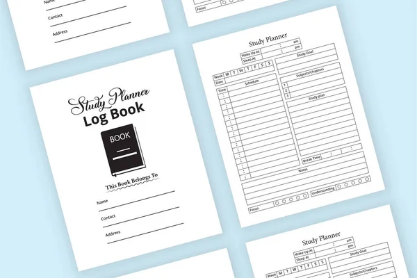 KDP iç çalışma planlayıcısı dizüstü bilgisayar şablonu. Öğrencilerin günlük rutin planlama ve görev takip defteri. KDP iç dizüstü bilgisayarı. Günlük çalışma planlama günlüğü şablonu. Öğrencinin ders takipçisi..