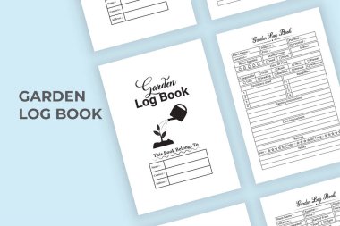 Bahçe planlayıcısı KDP iç dizüstü bilgisayar. Çiftlik planlayıcısı ve tarım bilgi takip defteri iç mimarisi. Bahçe günlüğü ve bitki büyüten KDP iç dizüstü bilgisayar. KDP iç kayıt defteri.