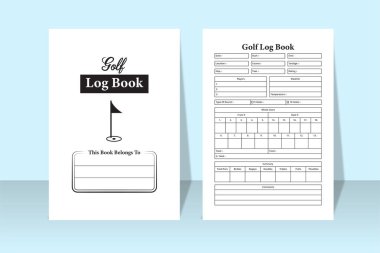 Golf puanı KDP dahili defter. Golf yeri ve oyuncu bilgi kayıt defteri şablonu. KDP dahili dergisi. Spor skor defteri KDP 'nin içi. Golf puanı ve araba bilgi dizini şablonu.