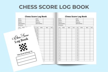 Satranç skor defteri KDP 'nin iç mimarisi. Satranç oyunu izleyicisi ve skor kontrol şablonu. KDP dahili dergisi. Satranç oyunu bilgi izleyicisi ve oyuncunun KDP içeriği için not defteri.