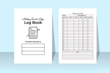 Hesap defteri KDP 'nin içini kontrol ediyorum. Banka hesap kontrol ve denge takip şablonu. KDP dahili dergisi. İş ve mali işler için hesap defteri kontrol ediliyor.