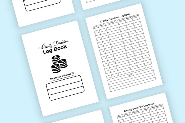 Bağış kayıt defteri KDP 'nin içi. Bağış organizasyonu veri kayıt defteri şablonu. KDP iç dizüstü bilgisayarı. Bağış miktarı izleyicisi ve bilgi dergisi içereName.