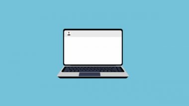 İnternetteki reklamlara tıklayan dizüstü bilgisayar kullanıcıları 4K animasyonu. Çevrimiçi reklamlardan ve bankaya para transferlerinden para ve bitcoin kazan. İnternet sitesi online reklamları ve para ve bitcoins 4K görüntüleri gösteriyor.