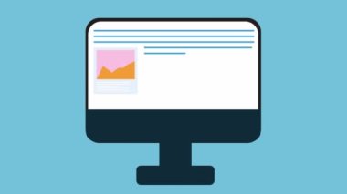 SEO araştırma konsepti 4K animasyon. SEO 'yu büyüteçle bir web sitesinden arıyorum. İnternet sitesi görüntülerindeki SEO araştırma analizi. SEO anahtar sözcüklerini arayan büyüteç 4K canlandırması.