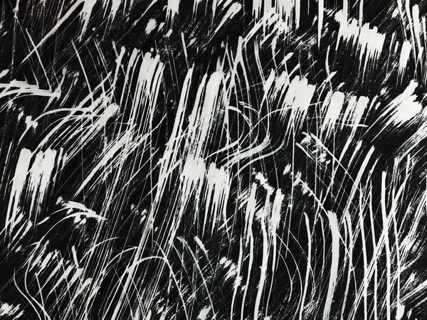 Patrones Textura Abstracta Pared Fondo Patrón Pintura Blanca Sobre Negro — Foto de Stock