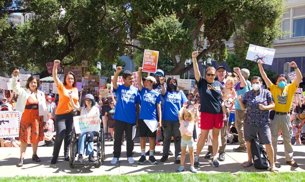 Oakland Californie Juin Les Participants Marche Pour Notre Manifestation Vie — Photo