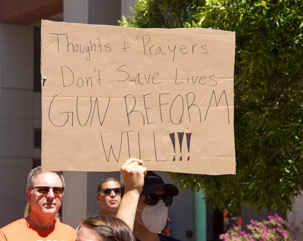 Oakland Juni Niet Geïdentificeerde Deelnemers Maart Voor Onze Levens Marcheren — Stockfoto