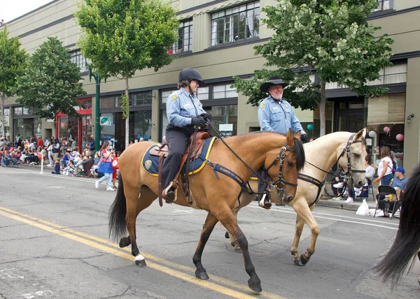 Alameda Juli 2022 Deltagare Alameda Juli Parade Största Och Längsta — Stockfoto