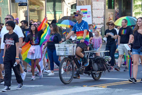 Oakland Sept 2022 Unidentified Participants Celebrate Oakland Gay Pride Parade — 图库照片