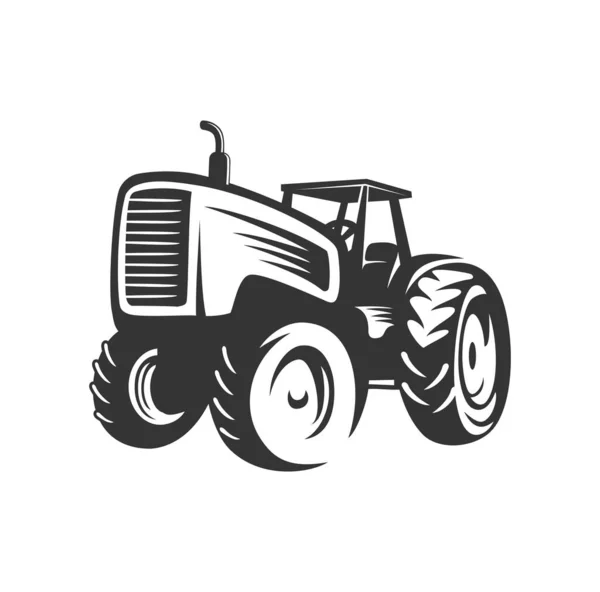 Traktor Tervezési Illusztráció Vektor Eps Formátum Alkalmas Tervezési Igények Logó — Stock Vector