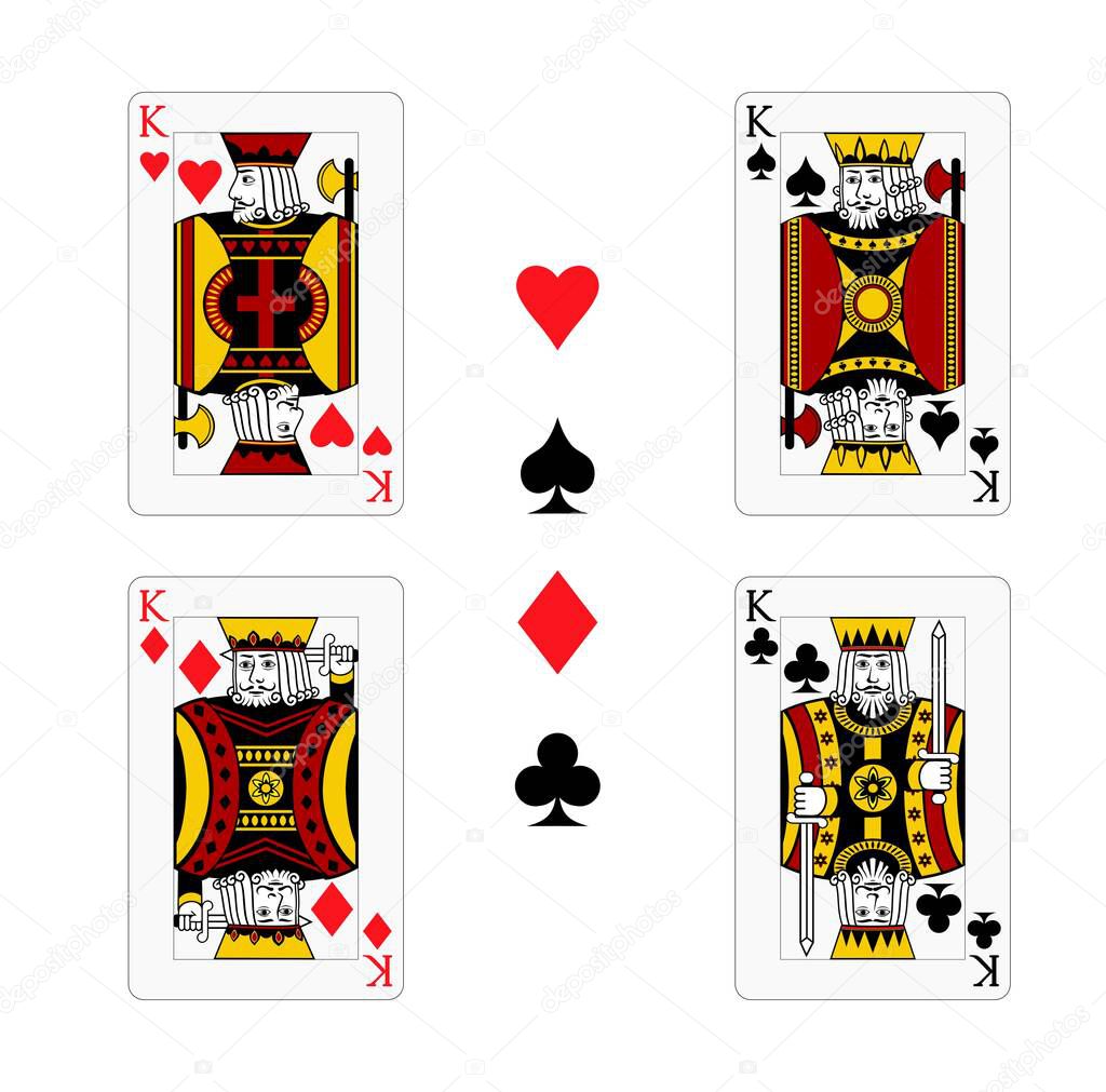 King card Suit diamond design illustration vector eps format , suitable for your design needs, logo, illustration, animation, etc.