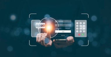 Korunma sistemi siber güvenliği, giriş, kullanıcı tanımlama bilgi güvenliği ve şifrelemesi, kullanıcının kişisel bilgilerine güvenli erişim, güvenli internet erişimi ile el ve akıllı telefon taraması