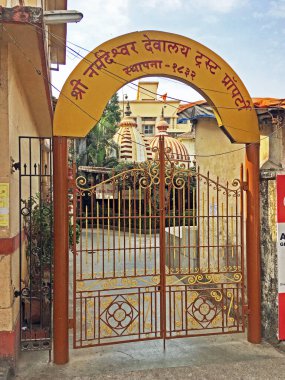 13 Şubat 2019 Shree Narmadeshwar Mahadev shiva Tapınağı gaodevi MUMBAI maharashtra INDIA