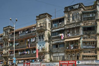 30-mar-2008-Pannalal Terrace Bursu Yolu, Mumbai, Maharashtra, Hindistan, Asya