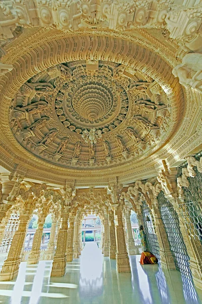 2009 Architektura Baps Swaminarayan Temple Bhavnagar District Bhavnagar Gujarat Indie — Zdjęcie stockowe