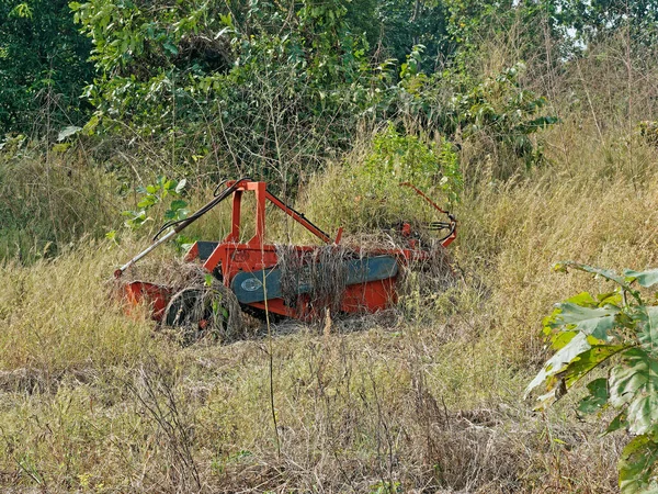 2021 Coletor Pedra Deixado Farme Usado Musai Shahpur Maharashtra Índia — Fotografia de Stock