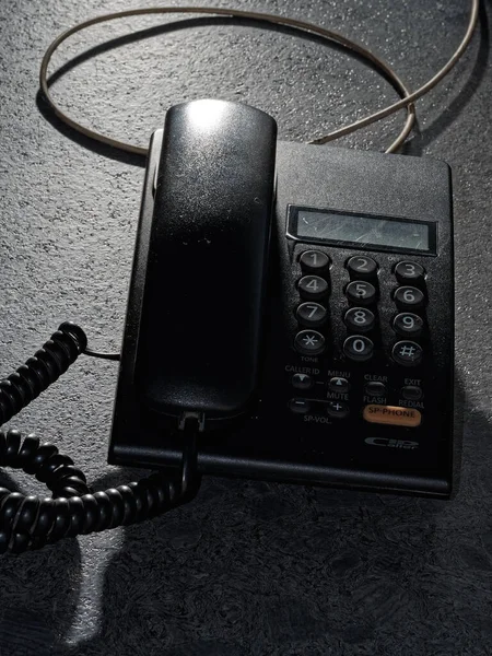2022 Vezetékes Telefon Hívószámmal Telefon Szállító Bsnl Studio Shot Kalyan — Stock Fotó