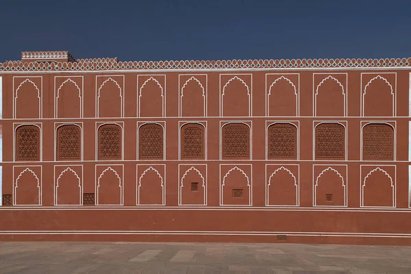 Nov 2007 Rajput Architecture Chandra Mahal City Palace Jaipur Rajasthan — стокове фото
