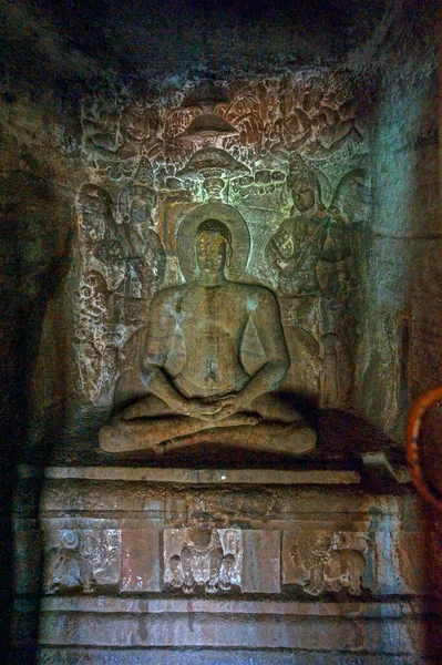 Heritage Höhle Tempel Von Badami Chalukyan König Mangalesa Karnataka Indien — Stockfoto