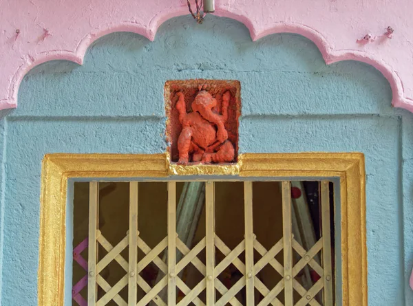 2022 Vintage Ganesh Ídolo Amruteshwar Mahadev Templo Complejo Cerca Saivar — Foto de Stock