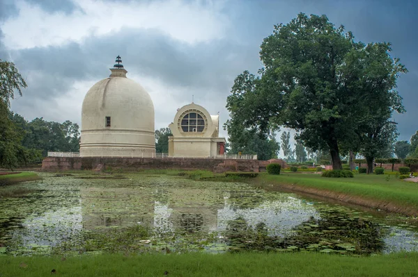 2008 Parinirvana Temple Parinirvana Stupa Kushinagar Uttar Pradesh India —  Fotos de Stock