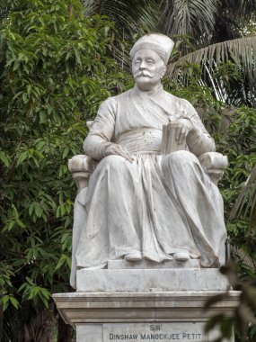 05: 20 22 Sör Dinshaw Manockjee Petit Baronet Bombay Mumbai, Maharashtra, Hindistan