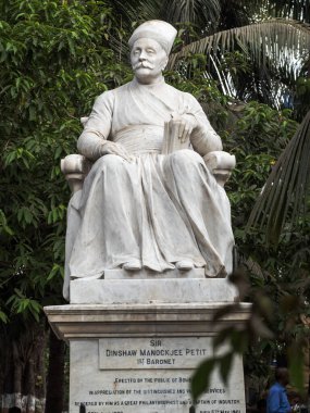 05: 20 22 Sör Dinshaw Manockjee Petit Baronet Bombay Mumbai, Maharashtra, Hindistan