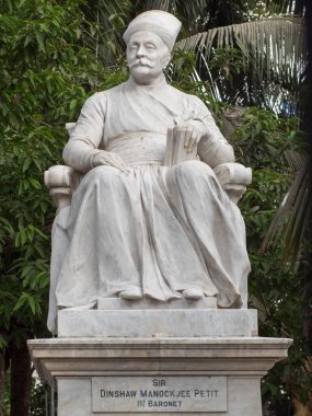 05: 20 22 Sör Dinshaw Manockjee Petit Baronet Bombay Mumbai, Maharashtra, Hindistan