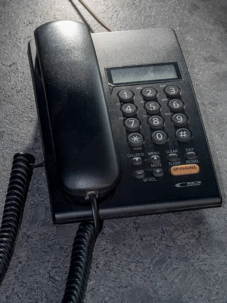 2022 Landline Phone Caller Telephone Supplied Bsnl Studio Shot Kalyan — стокове фото
