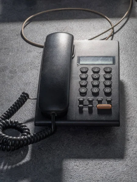 2022 Telefono Fisso Con Chiamante Telefono Fornito Bsnl Studio Girato — Foto Stock