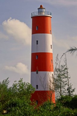 23 Temmuz 2007 Chandrabhaga Işık Evi: Puri-Konark Deniz Yolu üzerinde. Ohaha. Hindistan