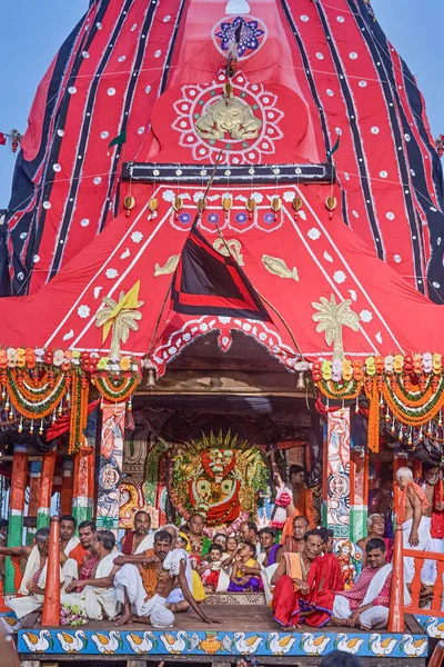2007 Suna Besha Известный Rajadhiraja Besha Событие Индуистские Божества Джаганнатх — стоковое фото