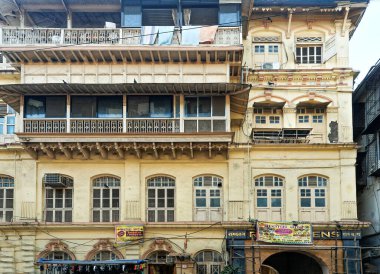 1225 2021 Eski Bina Ram Wadi C.P. Tank Bhuleshwar Bombay Mumbai Maharashtra Hindistan.