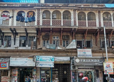 1225 2021 Eski Bina Kishor Bhuvan 'Buitin1926 C.P. Tank Bhuleshwar Bombay Mumbai Maharashtra Hindistan.