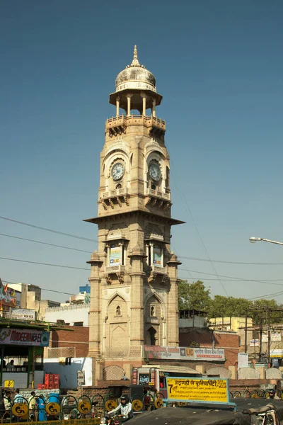 2007 Vintage Clock Tower Victoria Jubilee 1887 Ghanta Ghar Ajmer — ストック写真