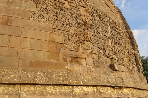 2008 Sarnath Dhamek Stupa 사이트 Sarnath Varanasi Uttar Pradesh India — 스톡 사진