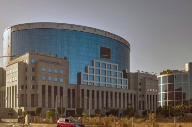 Bandra Kurla kompleksindeki 21 Apr-2004 cam kaplı ofis binaları, MUMBAI maharashtra INDIA Asya 'nın yeni ticari bölgesi.