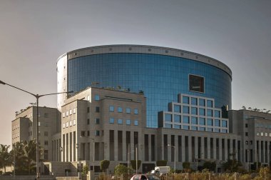 Bandra Kurla kompleksindeki 21 Apr-2004 cam kaplı ofis binaları, MUMBAI maharashtra INDIA Asya 'nın yeni ticari bölgesi.