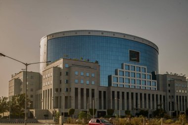 Bandra Kurla kompleksindeki 21 Apr-2004 cam kaplı ofis binaları, MUMBAI maharashtra INDIA Asya 'nın yeni ticari bölgesi.