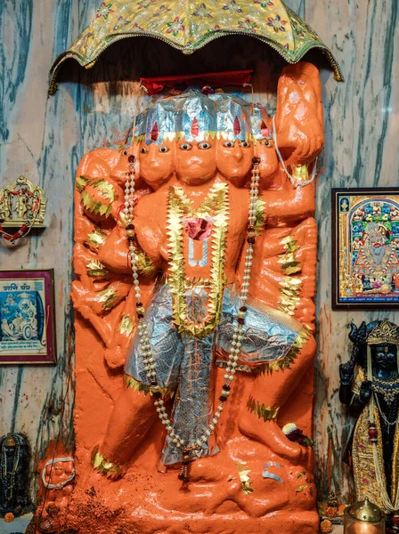 2022 Panch Mukhi Hanuman Five Face God Hanuman Ranchhodrai Temple — Stock Photo, Image