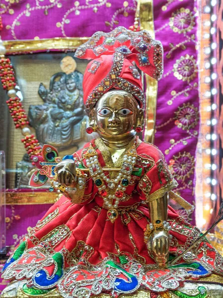 02 07 2022 Laddu Gopal , Bal Krishna , Baby Krishna , Lord Krishna , statue Inside Home Temple India , Asia