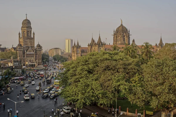 11 08 2008 Chhatrapati Shivaji Terminus CSMT formerly Victoria Terminus, is a UNESCO World Heritage Site and Brihan Mumbai Municipal Corporation BMC Building,