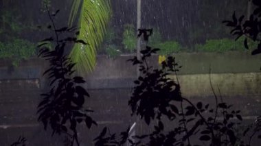 09 09 09 2022 Thander ve Yağmur Gecesi Lokgram Kalyan Maharashtra Hindistan 'ı vurdu.