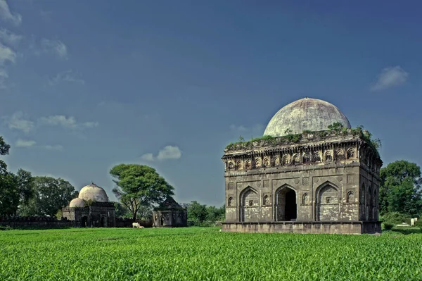 Września 2012 Ahmed Nizam Shah Tomb Ahmednagar Maharashtra Indie Azja — Zdjęcie stockowe