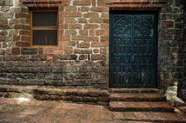 圣凯瑟琳教堂教堂的教堂门 建于公元1510年 教科文组织世界遗产 古果阿 印度Velha Goa — 图库照片